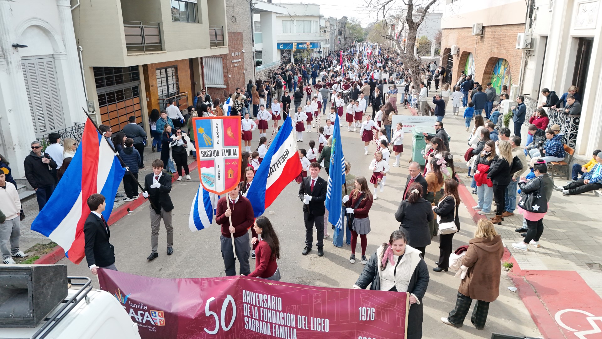 Acto y Desfile 25 de agosto